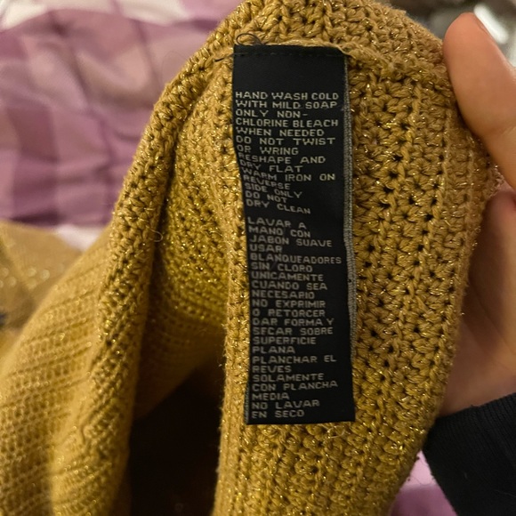 Gold jones New York sweater jacket - Picture 4 of 4